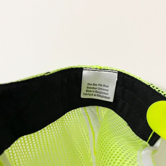 Bass Pro Shops Adjustable SnapBack Mesh Fishing Hat Cap Neon - Picture 11 of 16